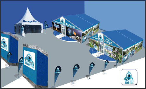 Recinto General para Got�n Tour 2010